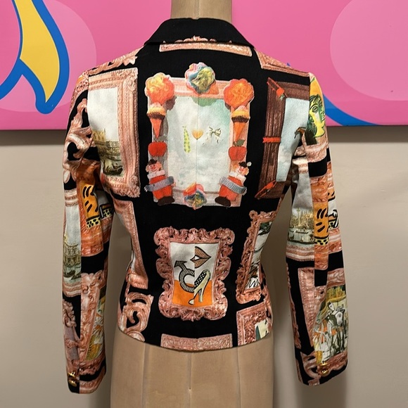 Moschino Jeans Window Payne Picaso Jacket - Picture 7 of 16